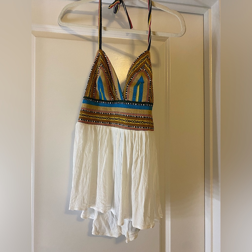 Boho halter top